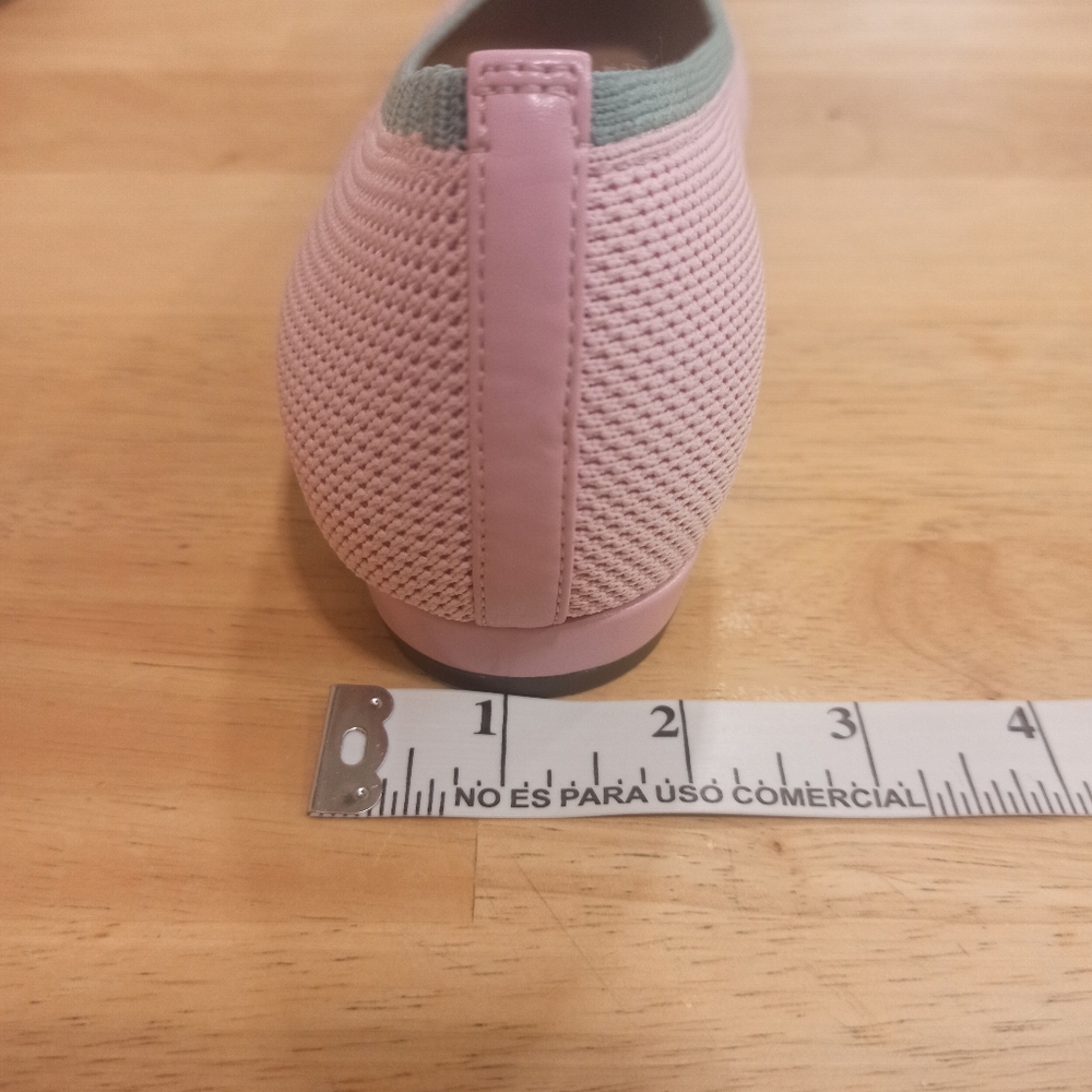 Vionic Dahlia Pointed Toe Ballet Flats Comfort Shoes cameo Pink Sz 9.5 New - Picture 10 of 14